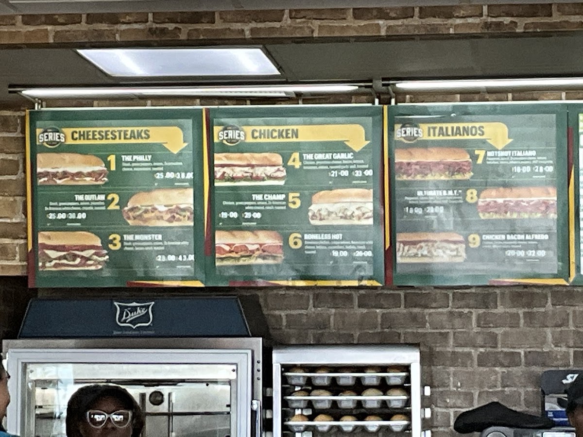Menu Subway - Lanterns Mall At Hastings-1